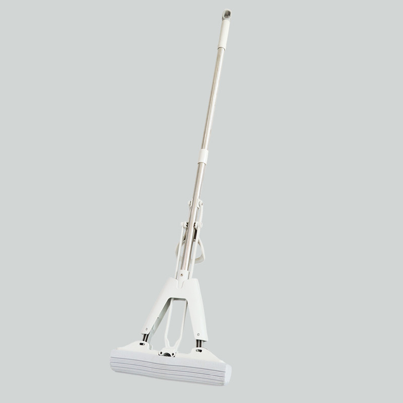 Super Absorbent Floor Cleaning Pva Roller Sponge Mop Double Row Roller PVA Mop