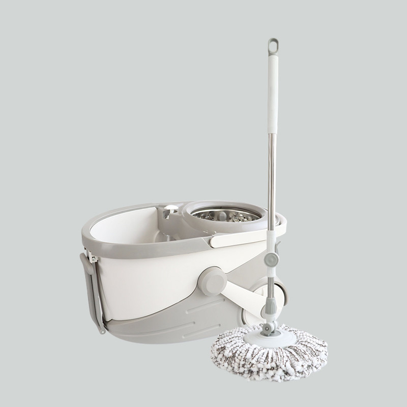 Generic 360 Microfiber Spin Mop & Bucket Set For Floor Cleaning Includes Mop Head