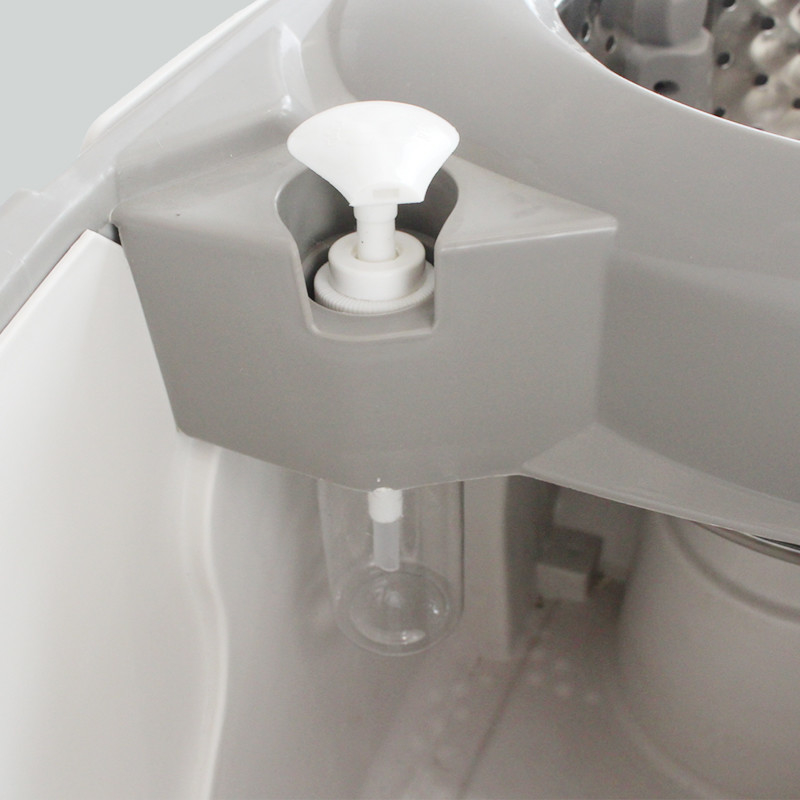 Generic 360 Microfiber Spin Mop & Bucket Set For Floor Cleaning Includes Mop Head