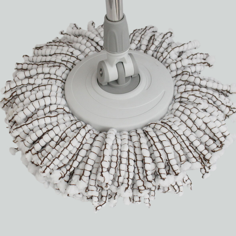 Generic 360 Microfiber Spin Mop & Bucket Set For Floor Cleaning Includes Mop Head