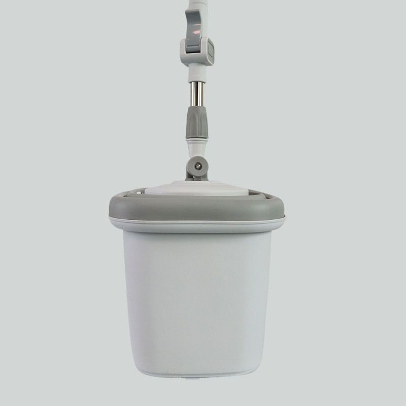 360° Rotation D5 8006 Microfiber Spin Mop & Bucket Set For Floor Cleaning