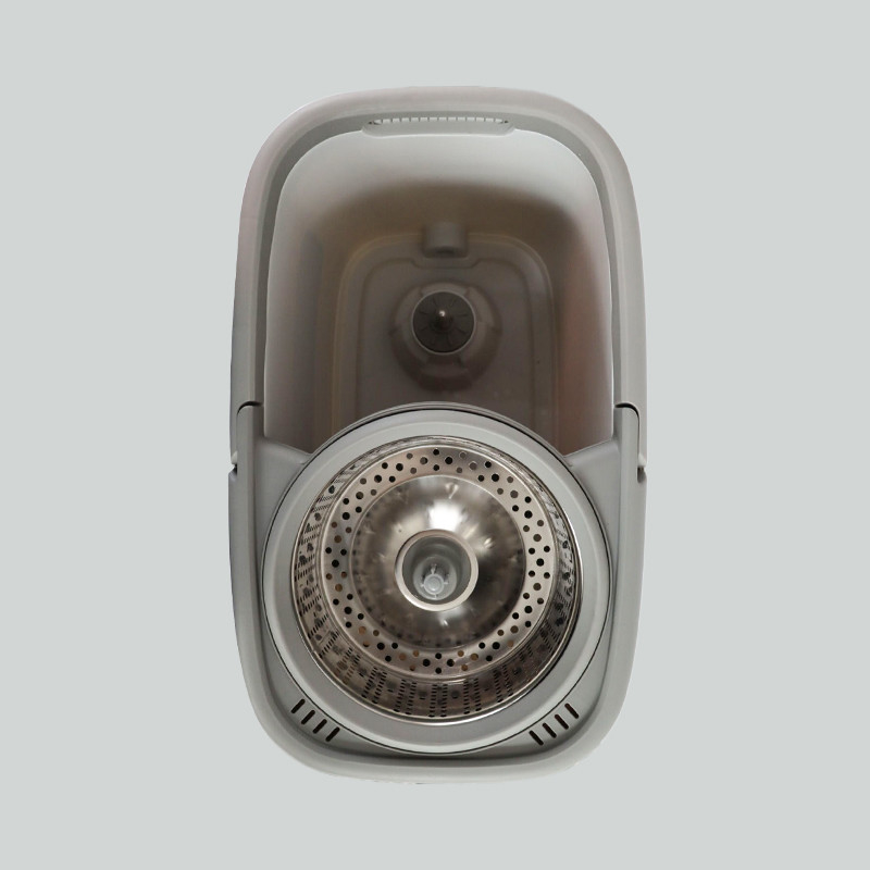 360° Rotation D5 8006 Microfiber Spin Mop & Bucket Set For Floor Cleaning