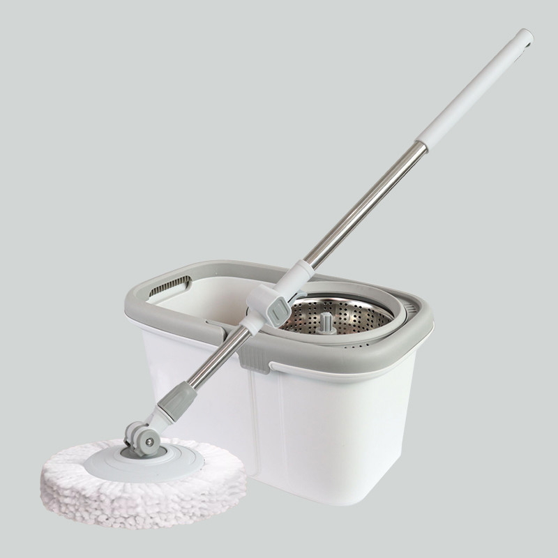 D5 8006 Generic Microfiber Mop And Bucket Set For Floor Cleaning Round Microfiber Mop