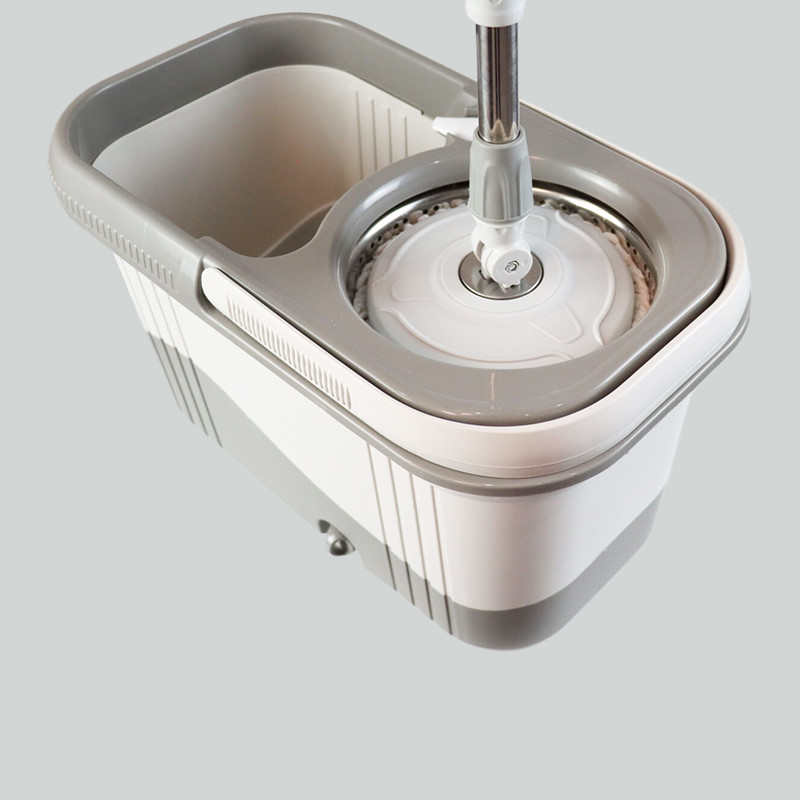 Household Microfiber Wet And Dry 360 Rotatable Adjustable Cleaning Mop Flat Mop With Bucket