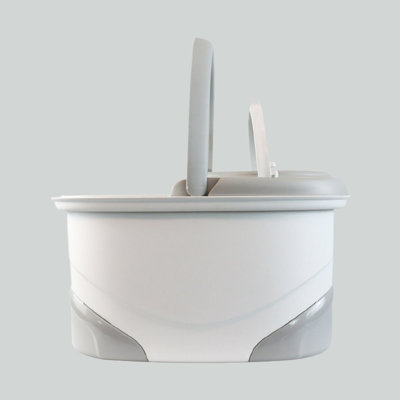 Microfiber Floor Cleaning Mop Swivel Spinning 360 Rotating Spin Magic Mop With Plastic Bucket