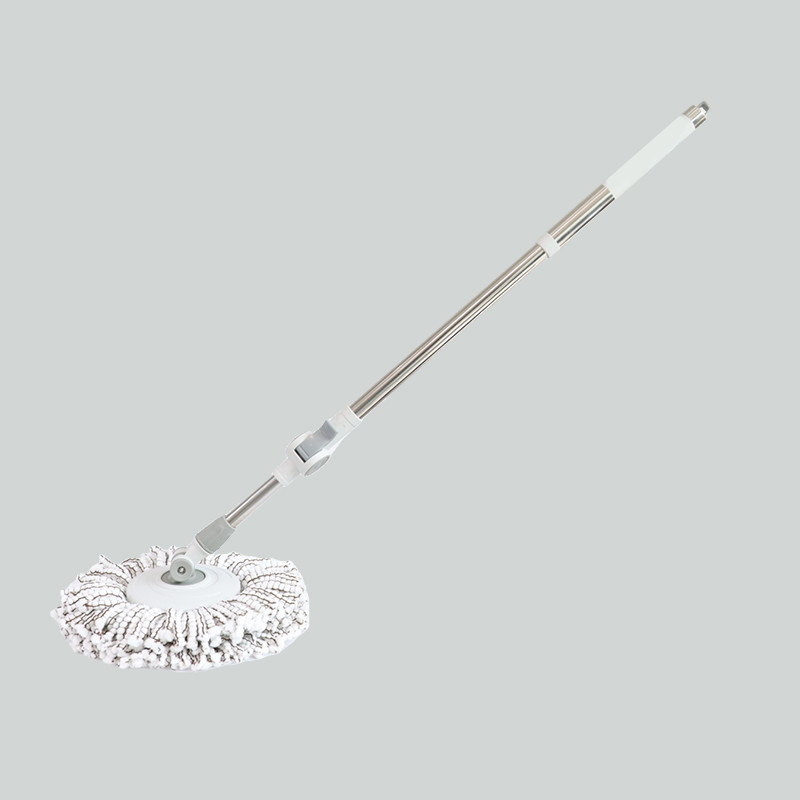 360 Rotary Microfiber Spin Mops And Buckets  Steel Pole With Double Drive Bucket Hands Free