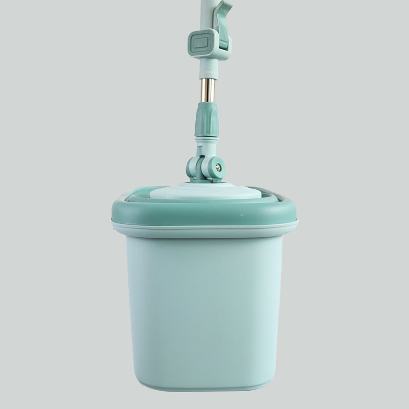 360 Rotating Stainless Steel Magic Spin Mop And Bucket Set 1.1M For Home