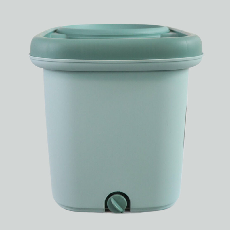 360 Rotating Stainless Steel Magic Spin Mop And Bucket Set 1.1M For Home