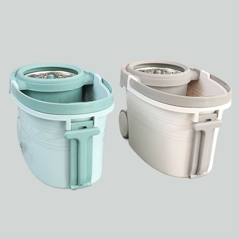 Barrel Automatically Rotates Easy Wring Spin Mop And Bucket 360 Rotating For House Cleaning
