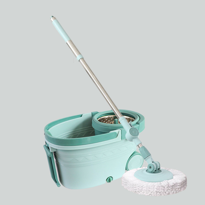 Barrel Automatically Rotates Easy Wring Spin Mop And Bucket 360 Rotating For House Cleaning