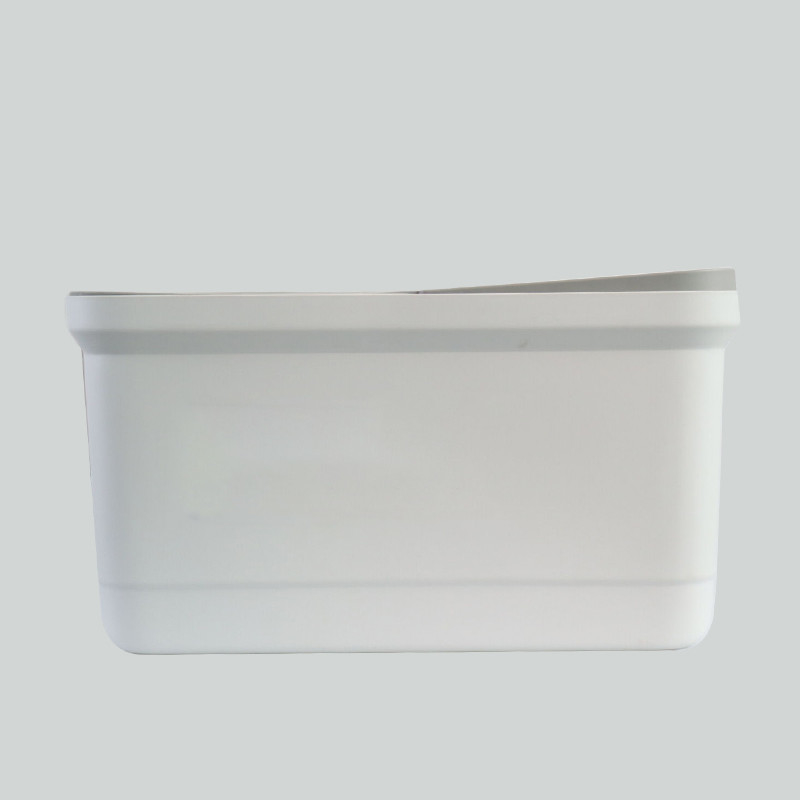 360 Microfiber Rotating Mop And Bucket Steel Pole With Double Drive Bucket Hands Free