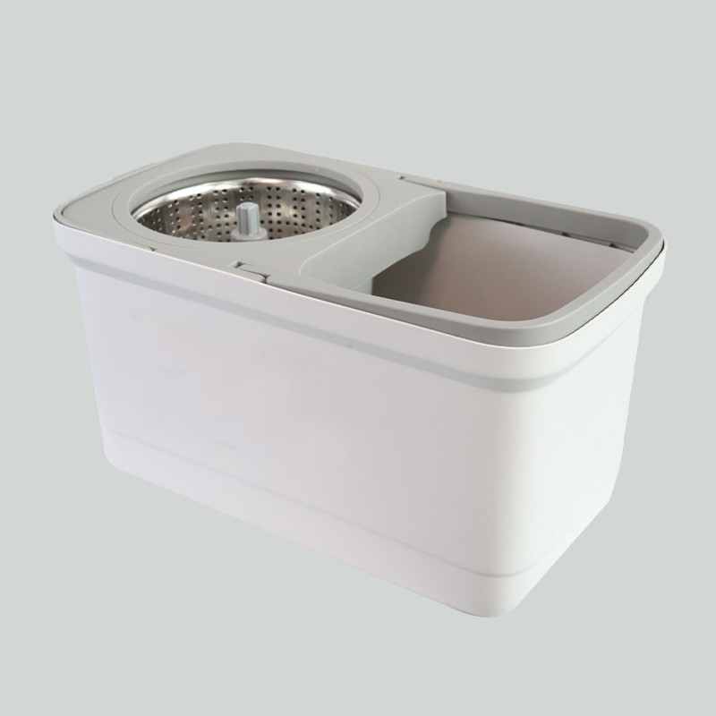 Round Floor Cleaning Spin Mop Bucket Set 6L 46*25*24 CM With Mop Refill Replacement Parts