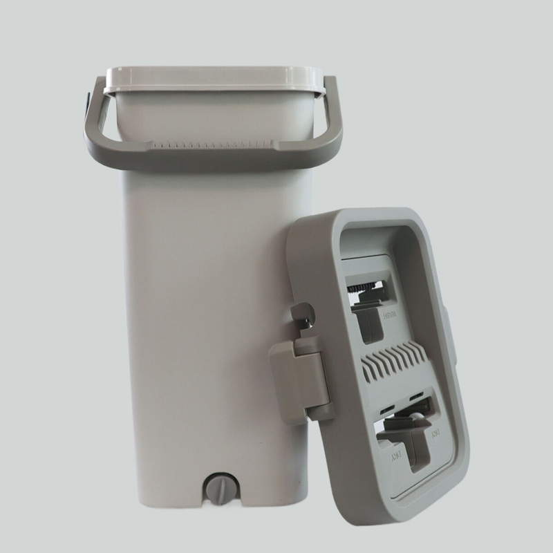 Easy to Use Wet and Dry Separate Flat Mops And Buckets Hand Free Washing 2.1kg