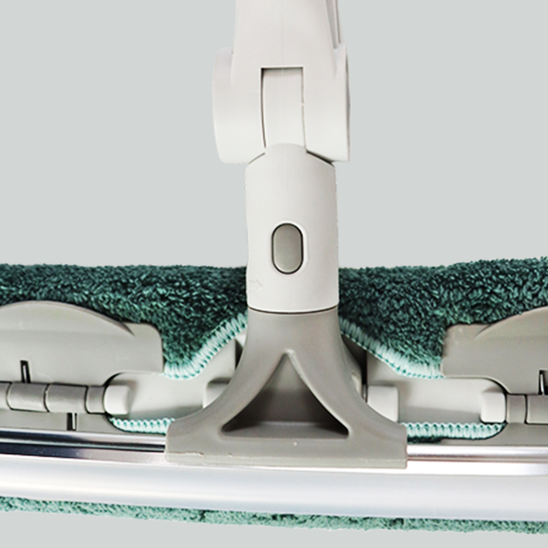 Rotatable Adjustable Window Cleaning Mop Squeegee For Wall Ceiling Floor Washable Triangle Microfiber Mop