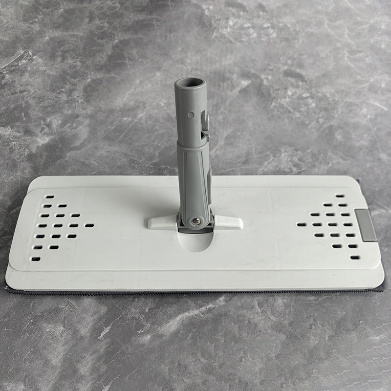 Large Flat Mops And Buckets With Steel Wringer Set System For Hardwood Floor Cleaning