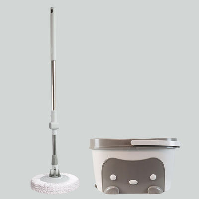 Manual Push Spin Floor Mop 360 Rotating Mop Mop Bucket Set For Hotel And Dinning Room
