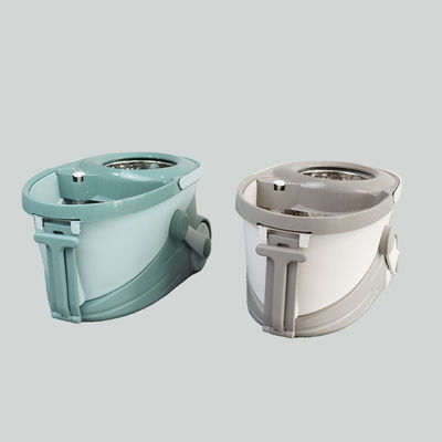 Clean Twist Disc Mop and Bucket Floor Cleaning With Moisture Controlled Spin