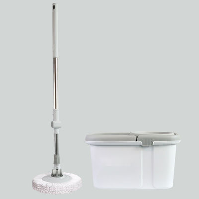 360° Rotation D5 8006 Microfiber Spin Mop & Bucket Set For Floor Cleaning