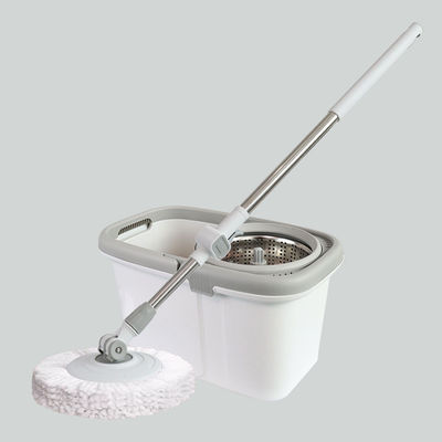 D5 8006 Generic Microfiber Mop And Bucket Set For Floor Cleaning Round Microfiber Mop