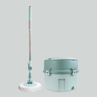 Hands Free Round Head Spinning Mop With Bucket XHM 8020 For Home Floor Cleaning