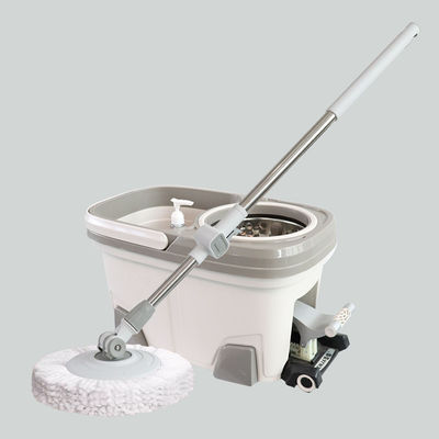 Dry Wet Separation Cleaning Rotating Mop And Bucket 360 Degree With Flat Handle Pedal Bucket 2.4kg
