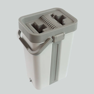 360 Degree Flat Mop With Bucket Steel 7L Rotary Sewage Separation Floor Cleaning