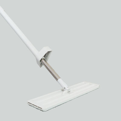 Quality Steel Telescopic Rod Microfiber Flat Mop Thickened Handsfree Detachable Design