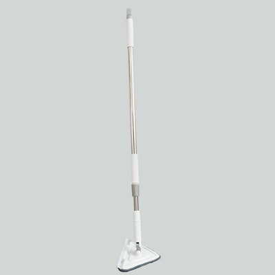 Rectangle Head  Dry Wet Rotating Triangle Mop 1.60M For Window Cleaner