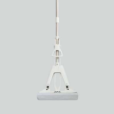 Absorbent Flat Pva Sponge Mop Folded In Half Squeeze Water Telescopic Free Hand Wash