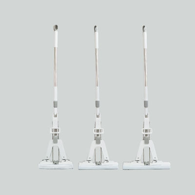 Self Wringing Floor Cleaning Magic Pva Mop Wide Roller Sponge Head With Stainless Steel And Stainless Pole